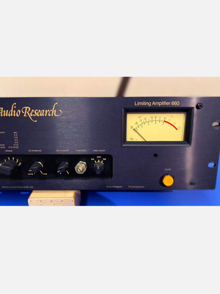 EAR – 660 TUBE LIMITER/COMPRESSOR [Esoteric Audio Research / EAR ...